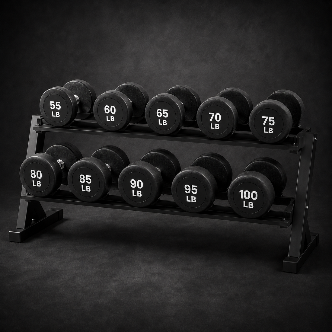Holtmark Heavy Hex Dumbbell Expansion Set