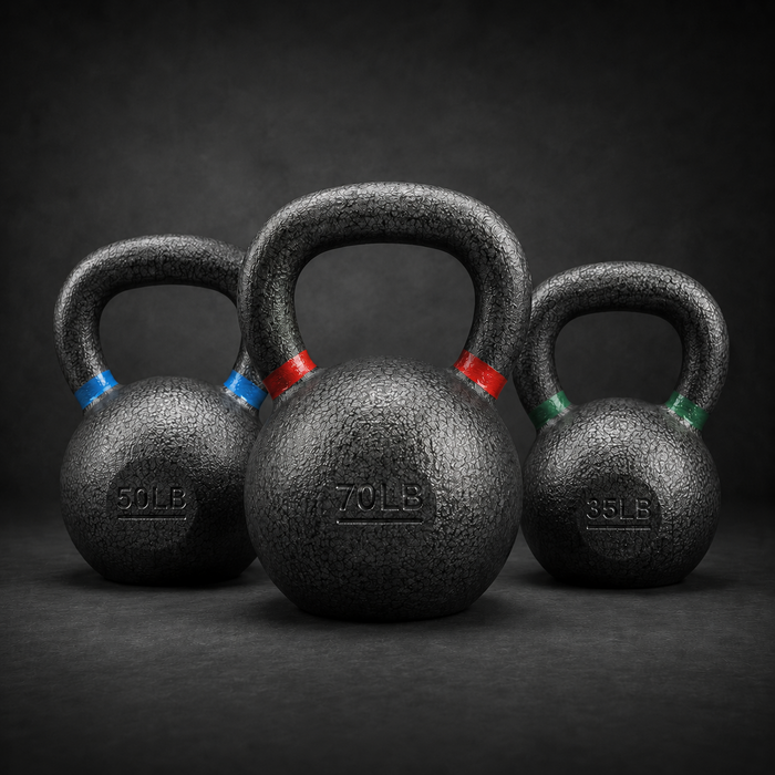 Holtmark Cast Iron Kettlebell Set