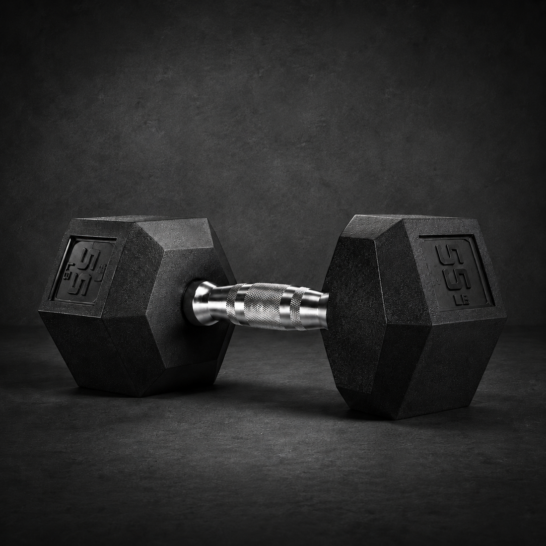 Holtmark Rubber Hex Dumbbell Pairs