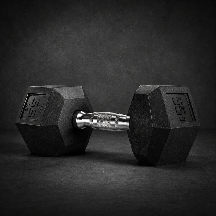 Holtmark Rubber Hex Dumbbell Pairs